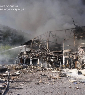 Россияне атаковали Запорожье с помощью дронов: есть погибший и раненые. ВИДЕО