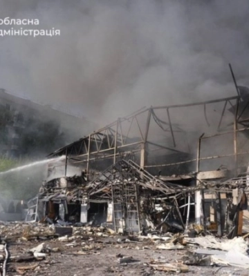 Удар по Запоріжжю: загинув чоловік, є поранені