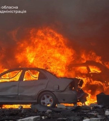 У Запоріжжі 6 травня оголосили День жалоби після російського удару. ВІДЕО+ФОТОрепортаж