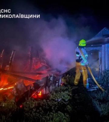 Протягом 5 травня на Миколаївщині рятувальники ліквідували 9 пожеж