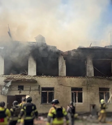 Россияне ударили по детскому саду в Сумах