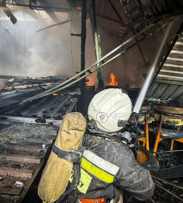 Рятувальники ліквідували пожежу в кафе на Одещині