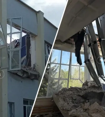 У Єкатеринбурзі в коледжі обвалився дах (фото, відео)