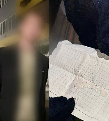 У Луцьку вночі затримали чоловіка з наркотиками