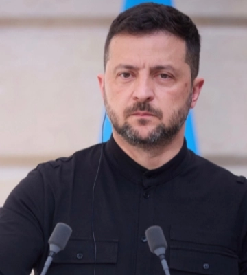 Зеленський: Росія довоювалася до того, що і їхній головний парад уже залежить від нас