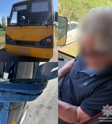 У Рівному розшукали водія маршрутки, який залишив місце ДТП