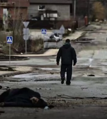 Виганяли з будинків, розстрілювали та спалювали тіла: слідчі поліції скерували до суду справу командира рф, причетного до вбивства 17 цивільних