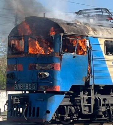 Армія РФ атакувала поїзд на Миколаївщині