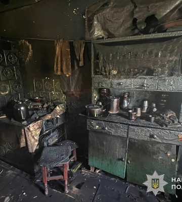 На Тернопільщині пожежа забрала життя літньої людини - поліція розпочала слідство