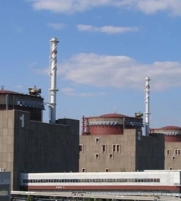 Дрон атаковал лабораторию радиационного контроля на временно оккупированной ЗАЭС