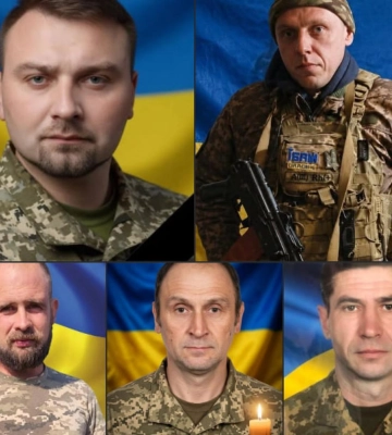 Рівненщина попрощалася з п’ятьма захисниками України