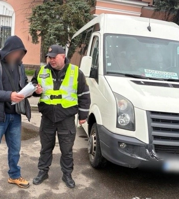У Полтаві виявили нелегального перевізника