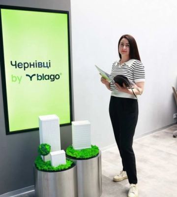 Компанія blago відкрила перший відділ продажу в Чернівцях