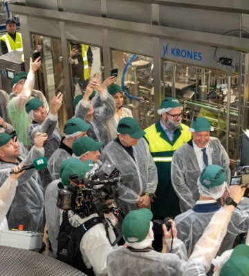 Інвестиція року: Carlsberg в Україні інвестувала 610 млн грн у нову виробничу лінію. Потужності Львівської пивоварні зростуть на 38%