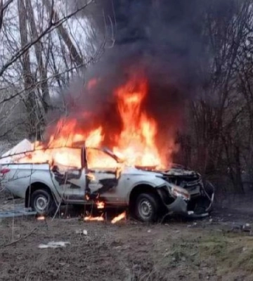 На Запоріжжі російський дрон атакував цивільне авто, загинула людина