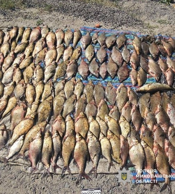 У Вознесенському районі поліцейські викрили двох браконьєрів на незаконному вилові водних біоресурсів