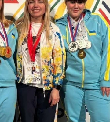 Спортсмени з Полтавщини здобули золото та срібло на чемпіонаті Європи з пауерліфтингу