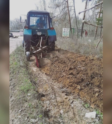 Комунальники обкопують лісові масиви у Харкові