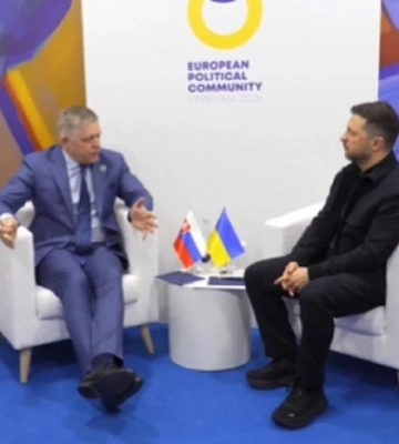 Зеленський зустрівся з Фіцо: подробиці (відео)