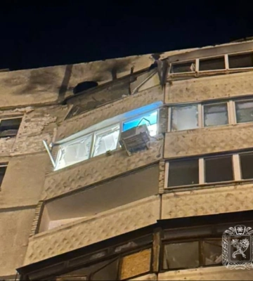 У Харкові ворожий БпЛА влучив у багатоповерхівку, є постраждалі, - голова ОВА