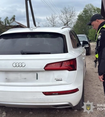 На Львівщині стріляли у автомобіль (ФОТО)