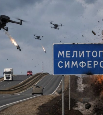 Главная артерия оккупантов под ударом: трассу через Мелитополь атакуют украинские дроны
