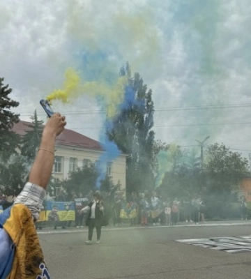 На Миколаївщині відбувся автопробіг на підтримку полонених і зниклих безвісти