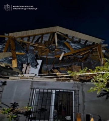 Внаслідок атаки росіян по Запоріжжю постраждала жінка – ОВА