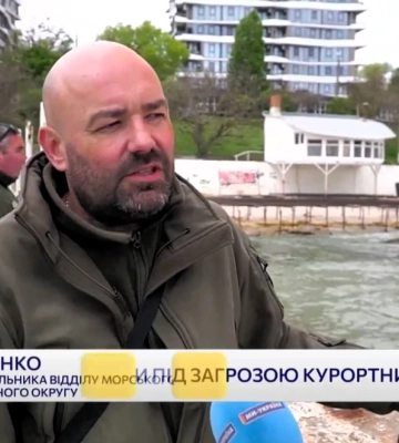 Екологи досліджують забруднення одеського узбережжя після обстрілу