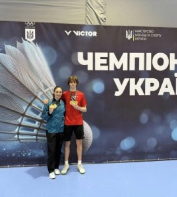 Спортсмен Миколаївщини – абсолютний чемпіон України з бадмінтону U-19