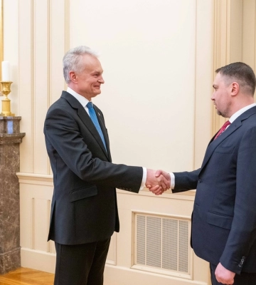 Науседа обговорив з Будановим співпрацю в оборонній галузі та питання регіональної безпеки
