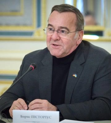 Писториус в Киеве заявил, что путин может вновь попытаться обмануть мир заявлениями о "завершении войны"