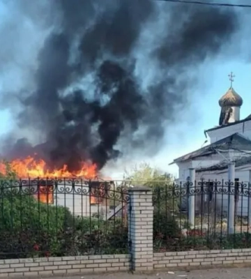 Россия нанесла удар по Вольнянску: повреждена церковь, есть погибший и раненый