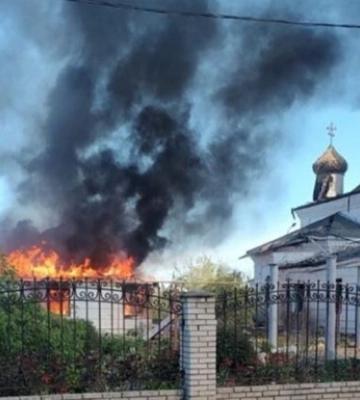 РФ нанесла удар по Вольнянску: повреждена церковь, есть погибший