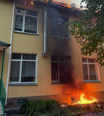 Російські дрони атакували Київщину: пошкоджені житлові будинки та дитсадок
