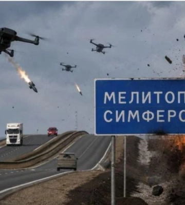 «Русская рулетка» сухопутного коридора в Крым: ВСУ перерезают важнейшую артерию оккупантов через Мелитополь