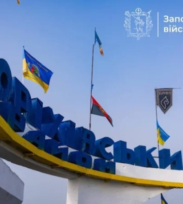 Оріхівську стелу, пошкоджену обстрілом, відновили