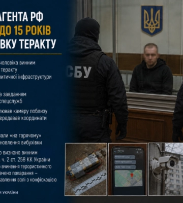 У Харкові агента РФ засудили до 15 років за підготовку теракту