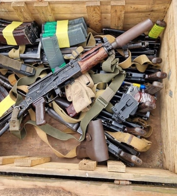 До Харкова намагалися ввезти найбільшу партію незаконної зброї 