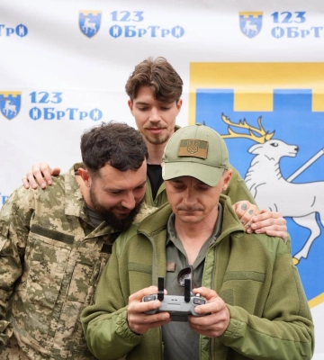 У Миколаєві відзначили День святого Миколая разом із 123-ю бригадою ТрО