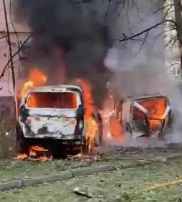 В Одессе обломки дрона упали на многоэтажку: есть раненые