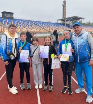 Юні миколаївські легкоатлети вибороли три “золота” на всеукраїнських змаганнях