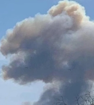 Повітряна атака на Волинь: у Луцькому районі зафіксували падіння ворожого безпілотника