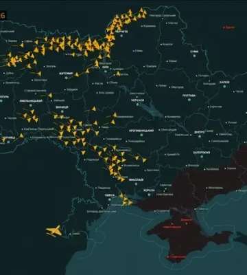 Російський дрон під час атаки на Україну залетів у Молдову (відео)