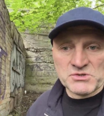 Бондаренко показав ділянки на Замковому узвозі у Черкасах, які хотіли віддати у приватні руки, та анонсував сквер