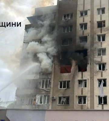 Росіяни влучили у житловий будинок в Івано-Франківську, — Марцінків