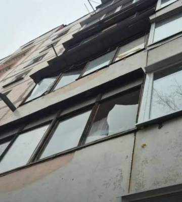 Удар по Запорожью: повреждены многоэтажные дома в центре города