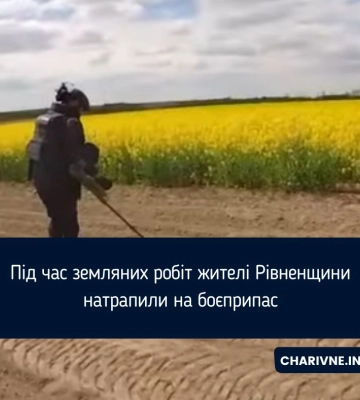 Під час земляних робіт на Дубенщині знайшли артснаряд часів Другої світової