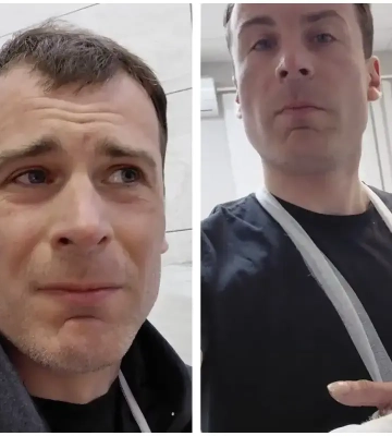 Полз по улице от боли: в Одессе забронированный артист обвиняет ТЦК в увечье
