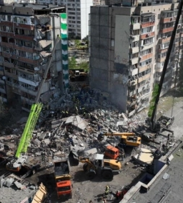 ДСНС: через удар Росії по Києву загинули 24 людини, серед них троє дітей